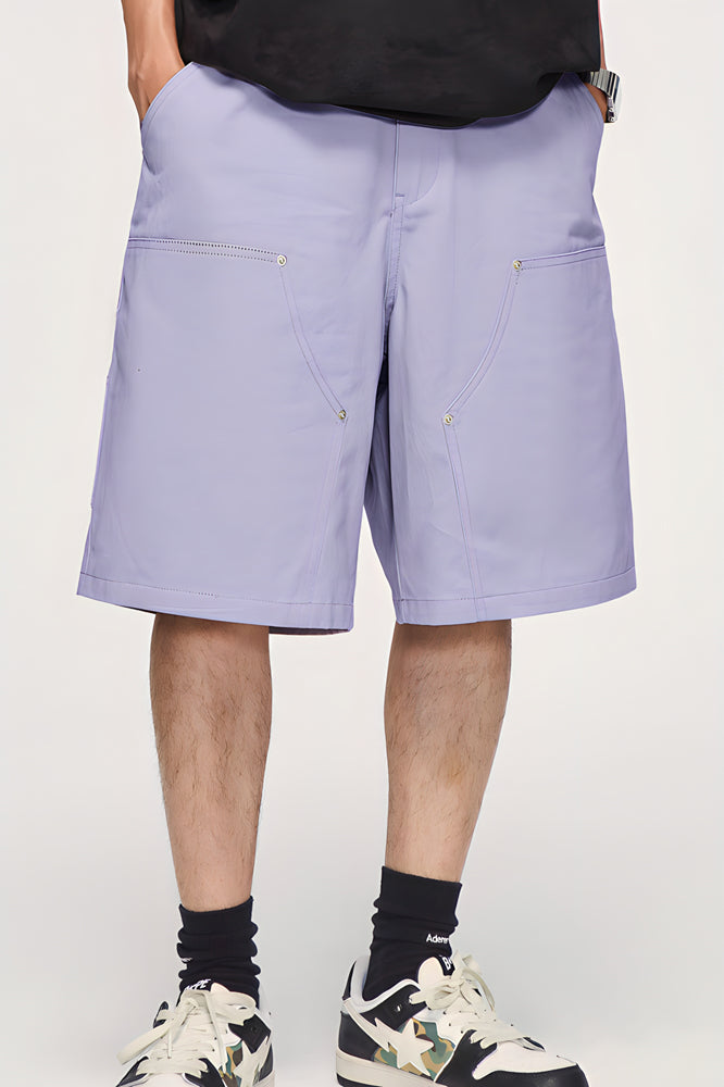 Casual Multi Pocket Cargo Shorts - The Beluga Tee