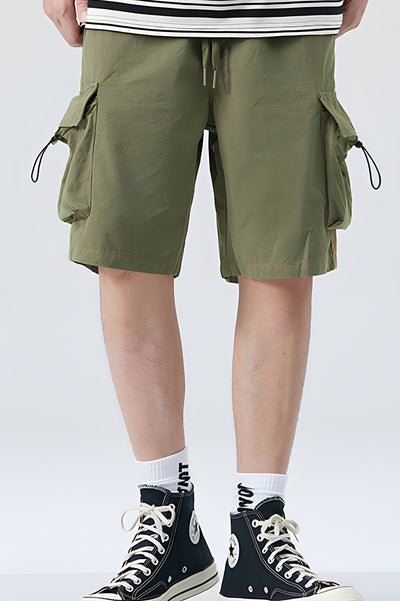 Dimensional Pocket Cargo Shorts - The Beluga Tee