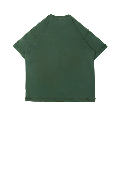 Oversized Dropped Shoulder Sleeve Solid Color Basic Tee - The Beluga Tee