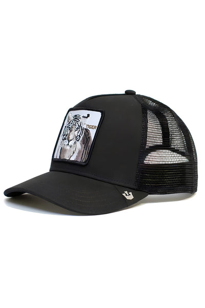 Mesh Animal Embroidered Trucker Hat - The Beluga Tee